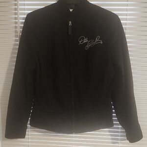 DALE EARHARDT Chase Authentics Black Women's Jacket with Signature Detail